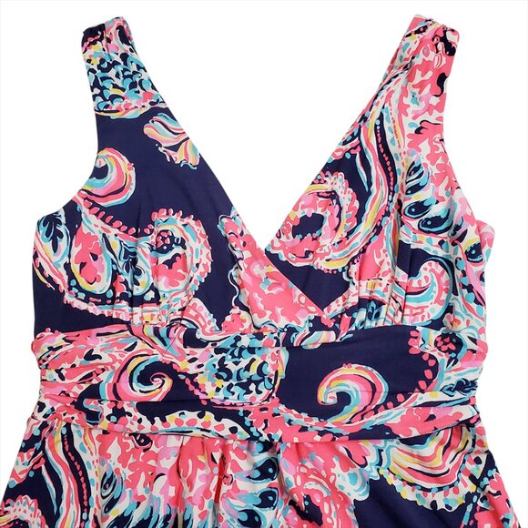 Lilly Pulitzer Women Sloane Maxi Dress L Pop Up For The Halibut Sleevele… - Picture 6 of 11
